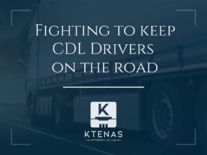 Fighting to keep CDL drivers on the road