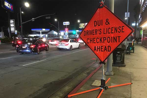 4th of July DUI Checkpoint